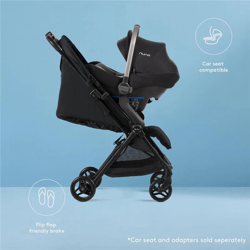 Silver Cross Jet 5 Compact Stroller - Black