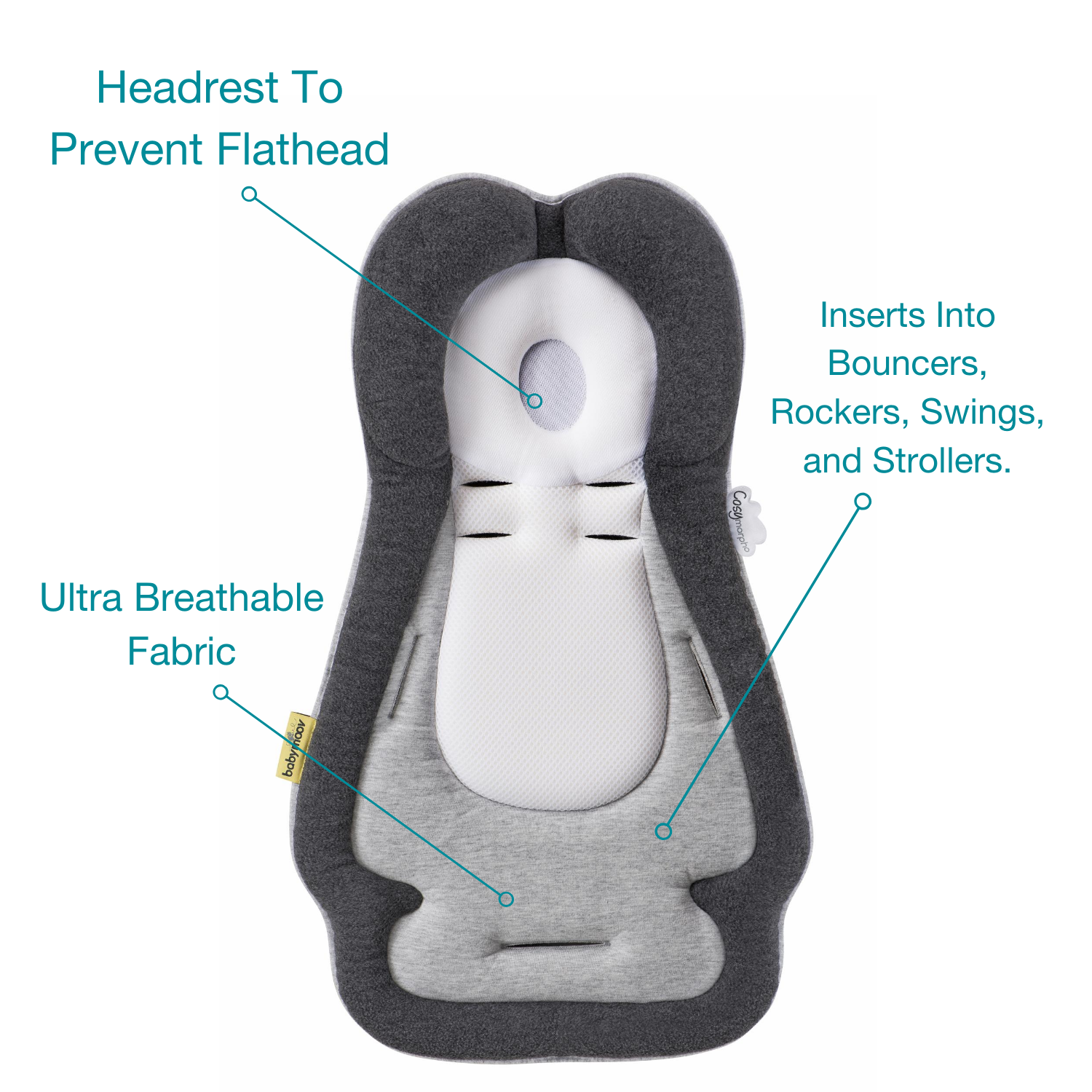 Babymoov Cosymorpho Universal Newborn Lounger - Full-Body Support