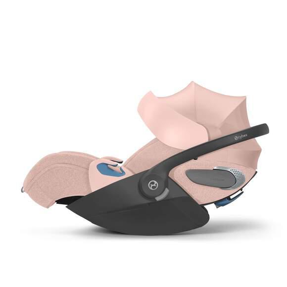 Cybex Cloud T Infant Car Seat w/ SensorSafe - Peach Pink - Luna Baby Store Miami