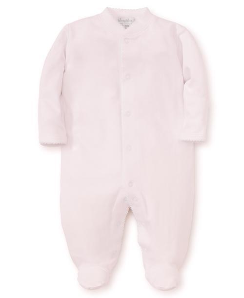 Kissy Kissy Basics Footie Pink / White