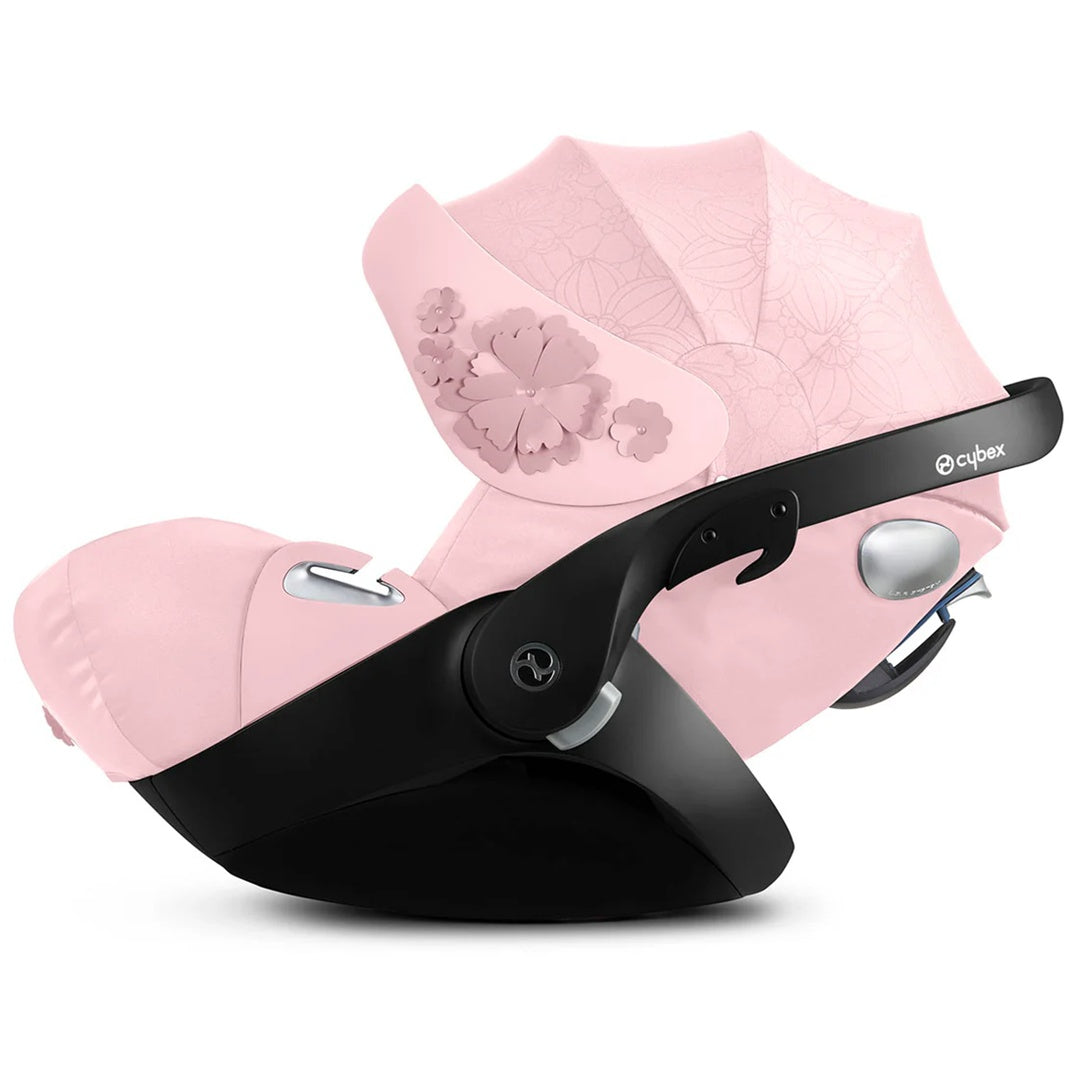Cybex Cloud Q SensorSafe Infant Car Seat Simply Flowers Pink