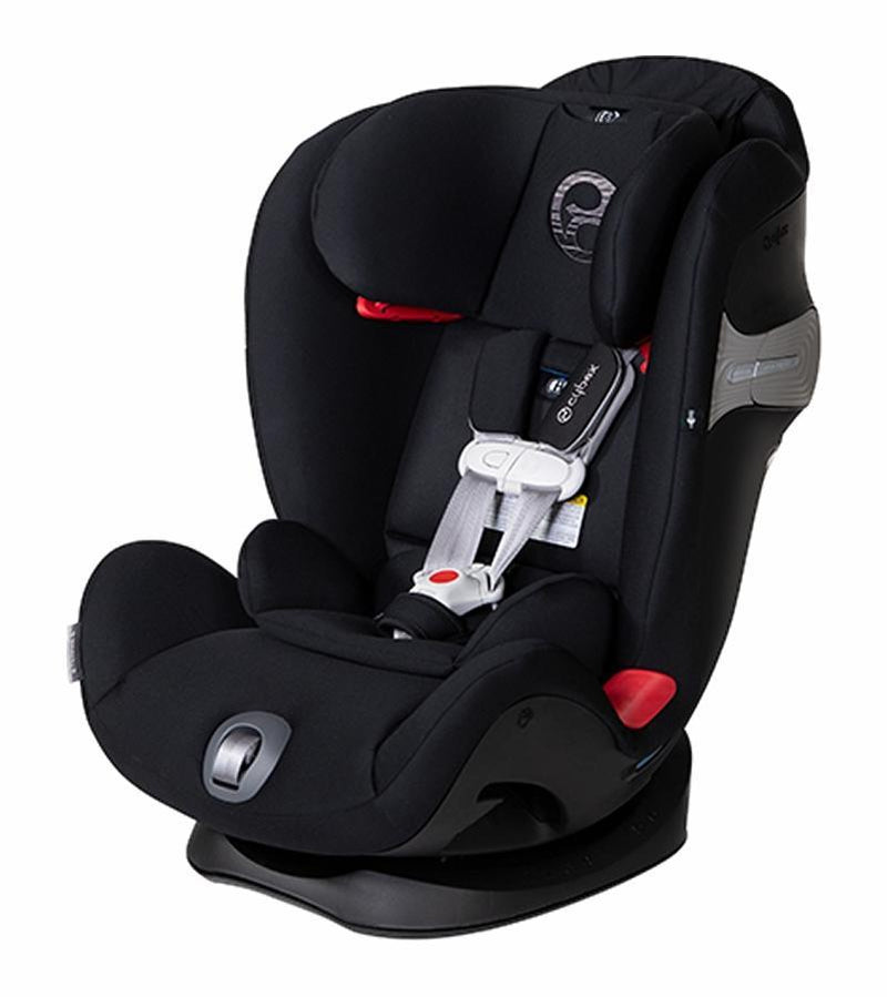 Cybex Eternis S Sensor Safe All-in-One Convertible Car Seat Lavastone Black