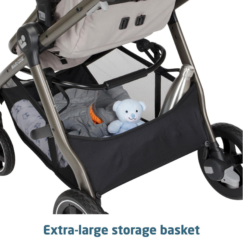 Maxi Cosi Zelia™² Luxe 5-in-1 Modular Travel System - New Hope Tan