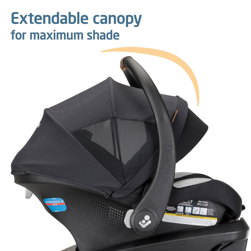 Maxi Cosi Mico Luxe+ Infant Car Seat - Essential Black