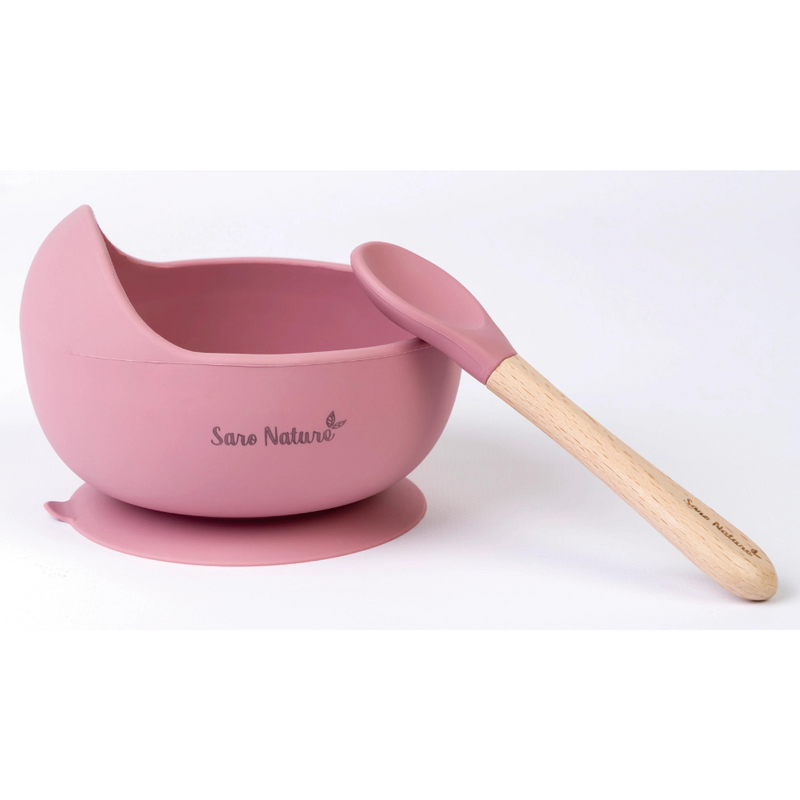 Saro Nordic Wave Bowl Feeding Set - Blossom