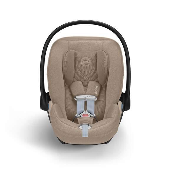 Cybex Cloud T Infant Car Seat w/ SensorSafe - Cozy Beige