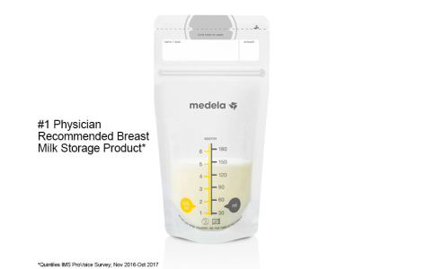 Medela Breastmilk Storage Bags 50 ct - Luna Baby Modern Store