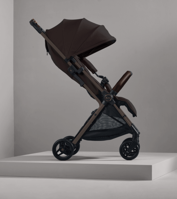 Silver Cross Jet 5 Compact Stroller - Ganache