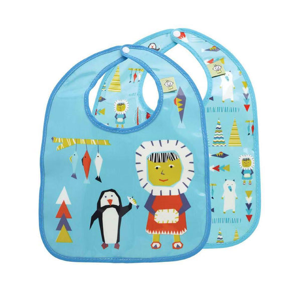 Sugar Booger Polar Pals Mini Bib Gift Set Of Two - Luna Baby Modern Store