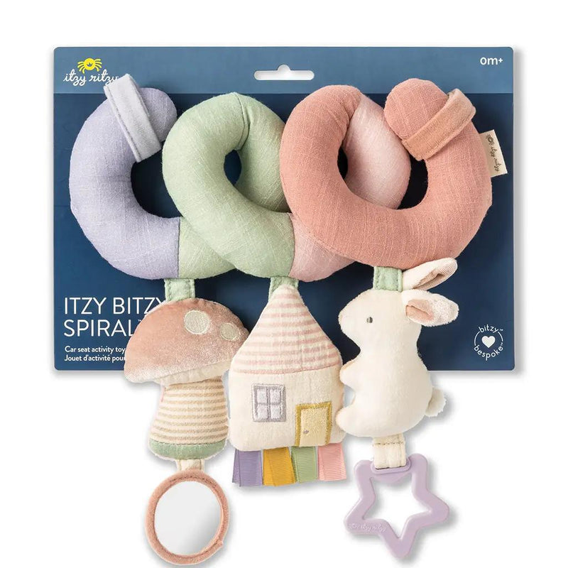 Itzy Ritzy Bitzy Spiral Car Seat - Pastel