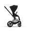 Cybex Priam 4 Stroller - Matte Black/Black Frame and Deep Black Seat Pack