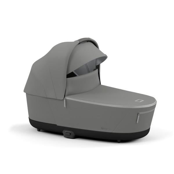 Cybex Priam 4/E-Priam 2 Lux Carry Cot - Soho Grey - Protection and Everyday Convenience