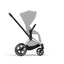 Cybex Priam 4 Stroller Frame - Chrome/Black