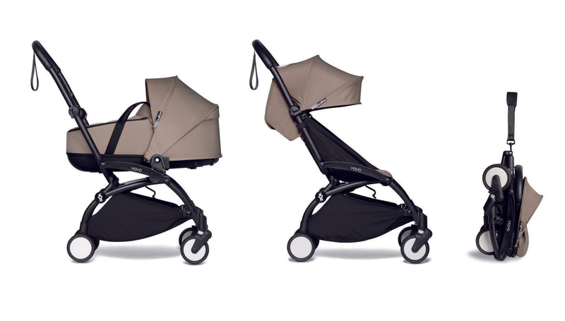 Babyzen YOYO2 6+ Complete Stroller Black Frame / Taupe