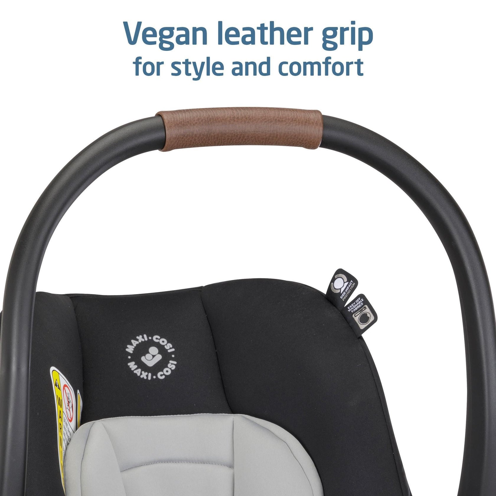 Maxi Cosi Mico Luxe+ Infant Car Seat - Essential Black - Convenient Everyday Functionality
