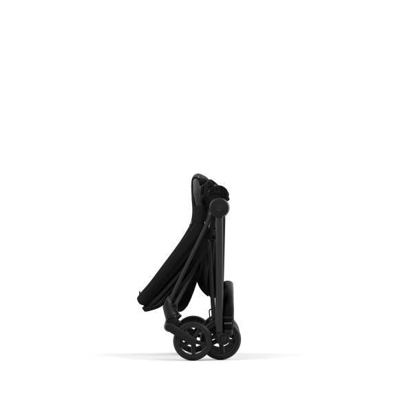 Cybex Mios 3 Stroller - Matte Black/Black Frame and Deep Black Seat Pack - Lightweight Urban Design