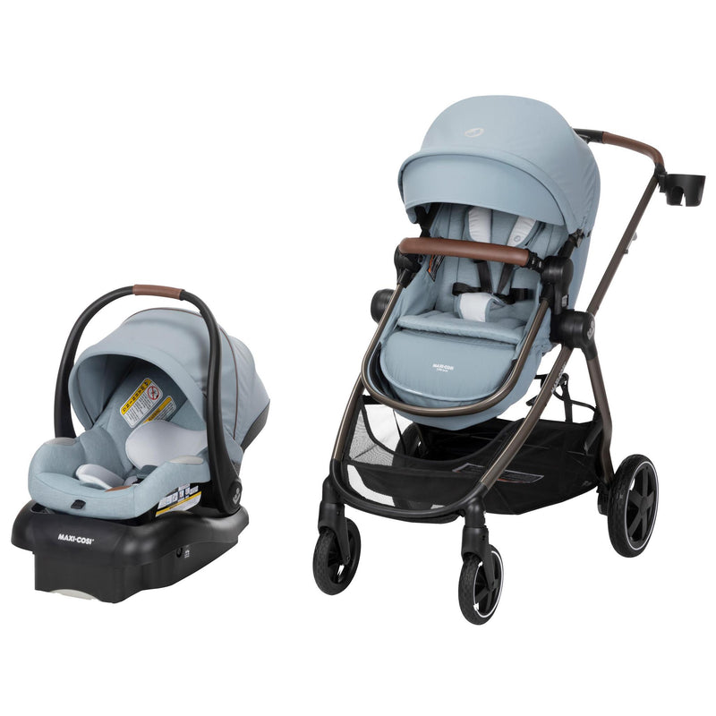 Zelia™² Luxe 5-in-1 Modular Travel System - New Hope Grey