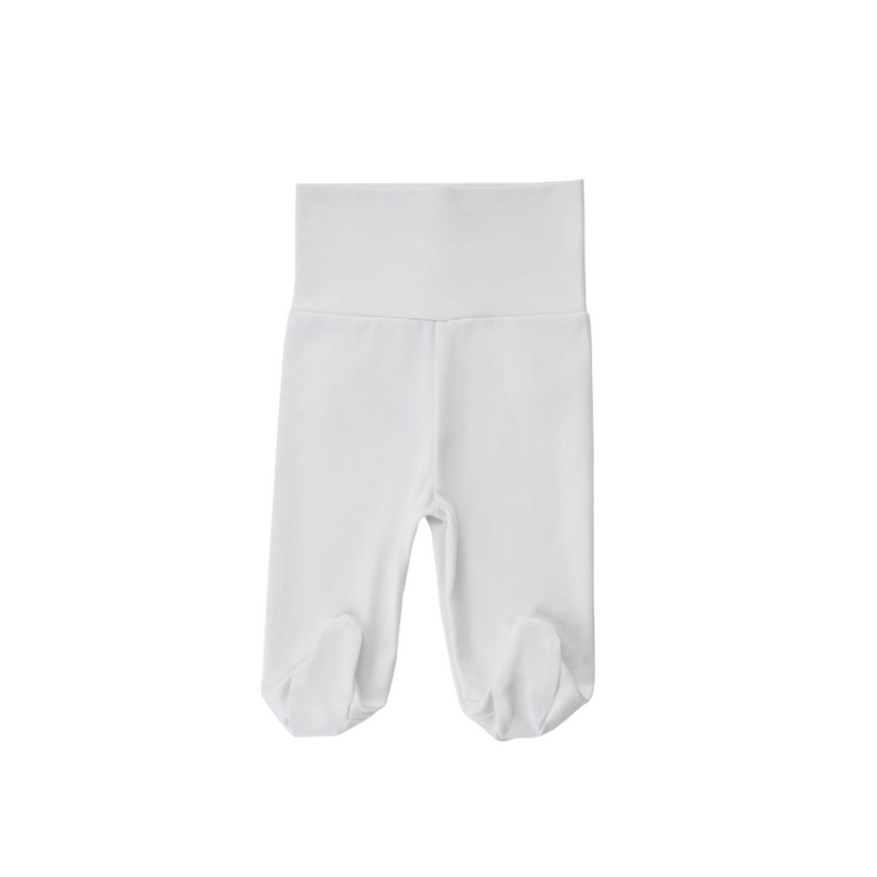 Pima Lima High Waist Footed Pants - Off White