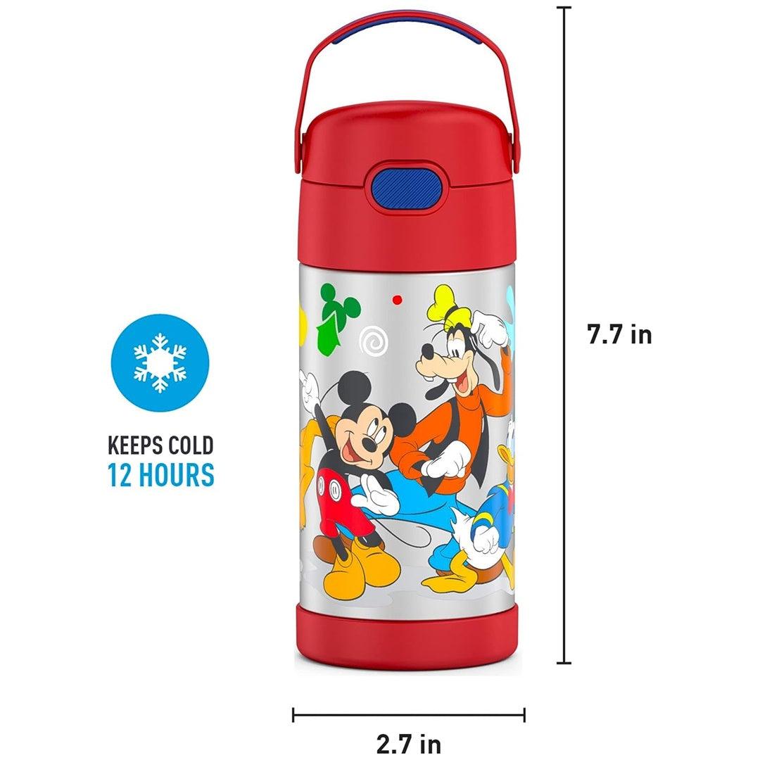 Garrafa Térmica Infantil Thermos Mickey Mouse 350ML - Thermos Babytunes