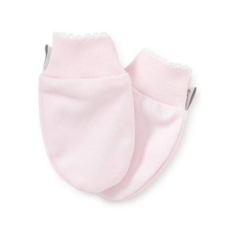 Kissy Kissy Basic Mittens Pink - Luna Baby Store Miami