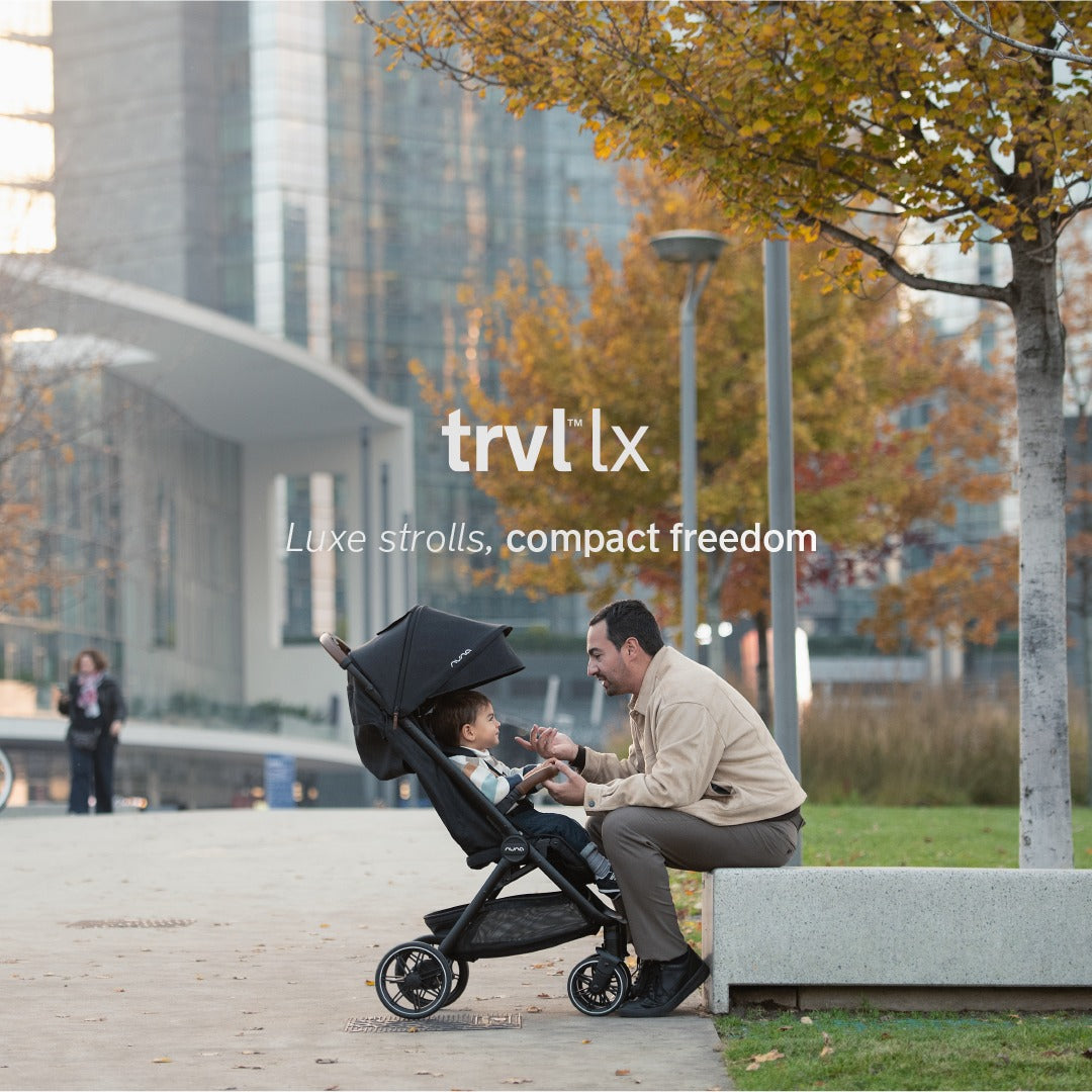 Nuna Trvl Lx + Pipa Urbn Travel System - Caviar - Advanced Safety with Premium Comfort