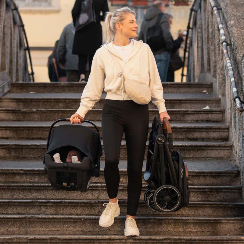 Nuna Trvl Lx + Pipa Urbn Travel System - Caviar