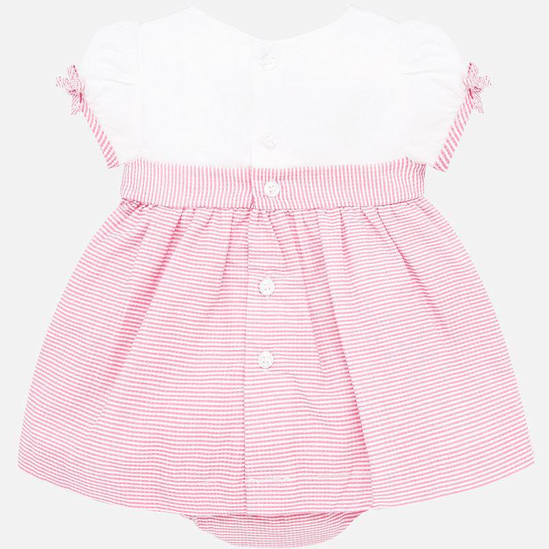 Mayoral Seersucker Stripes Dress - Luna Baby Modern Store
