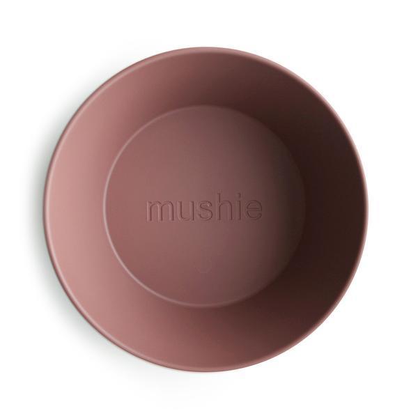 Mushie Round Dinnerware Bowl Set of 2 - Luna Baby Modern Store