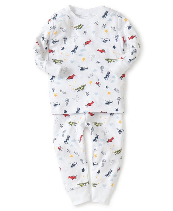 Aviators Print Pajama Set Snug Fit