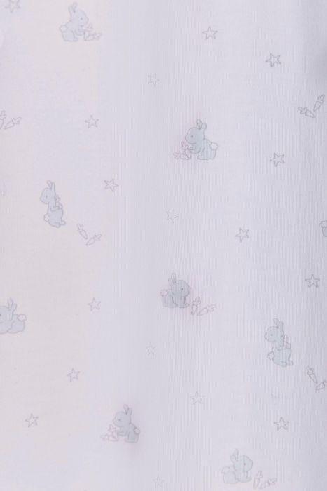 Little Bunny Footed Pajama Light Blue