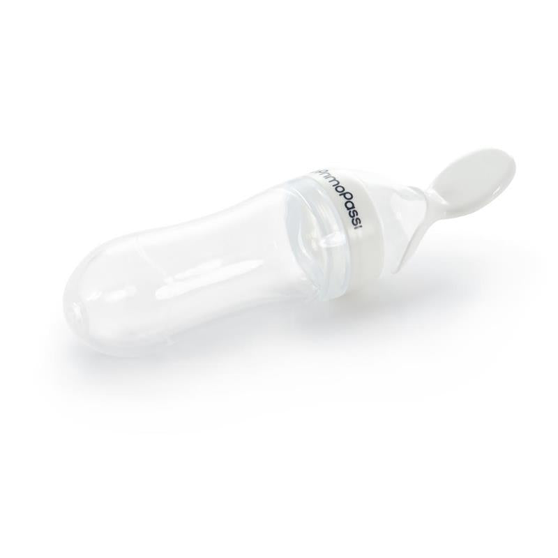 Silicone Squeezy Spoon White