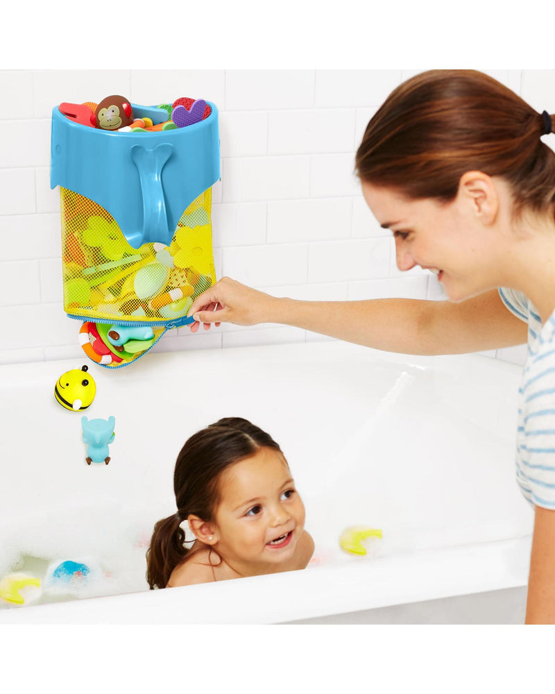 3 Sprouts Baby Hanging Suction Cup Large Bath/Shower Storage Organizer, Penguin