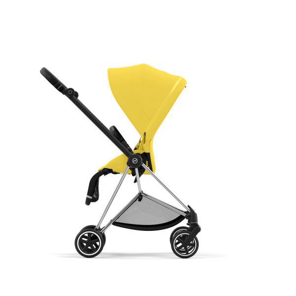 Mios 3 Stroller - Chrome/Black Frame and Mustard Yellow Seat Pack
