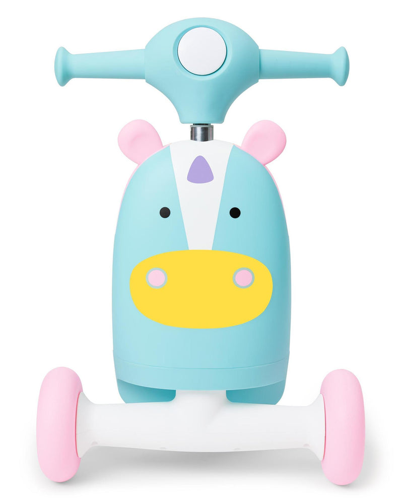 Zoo 3-In-1 Ride On Toy Unicorn
