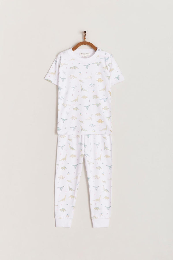 Dino Origami Snug Tee & Pants Pajama Set