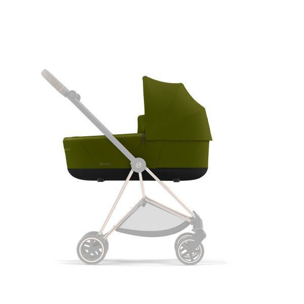 Mios 3 Lux Carry Cot – Khaki Green
