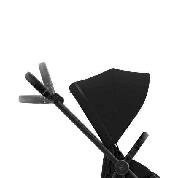 Mios 3 Stroller - Matte Black/Black Frame and Deep Black Seat Pack