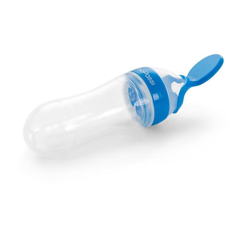 Silicone Squeezy Spoon Blue
