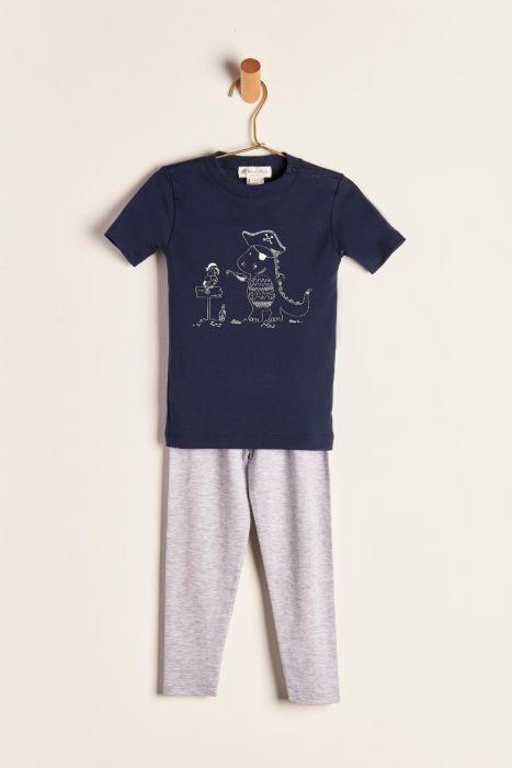Dino's Art Boy Combined Pajama Set