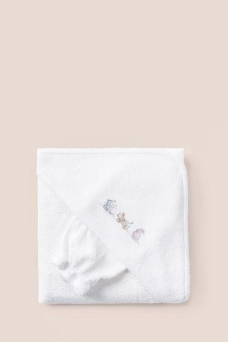 Pets Hooded Towel W/ Glove