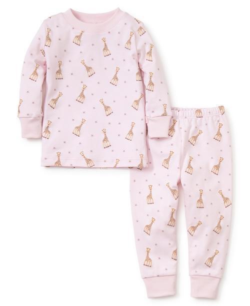 Sophie La Girafe Print Pajamas
