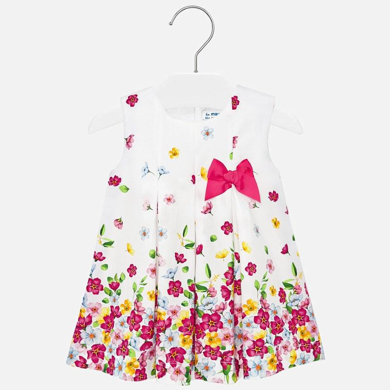 Mayoral Poplin Dress - Luna Baby Modern Store