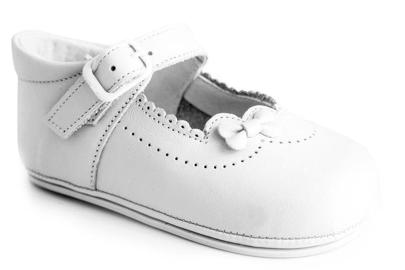 Patucos Infant Classic soft lovely leather Shoes for Girls - Luna Baby Modern Store