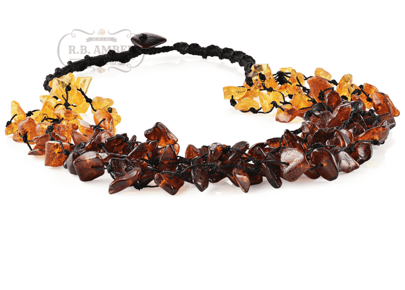 R.B Amber Necklace Adult - Luna Baby Modern Store