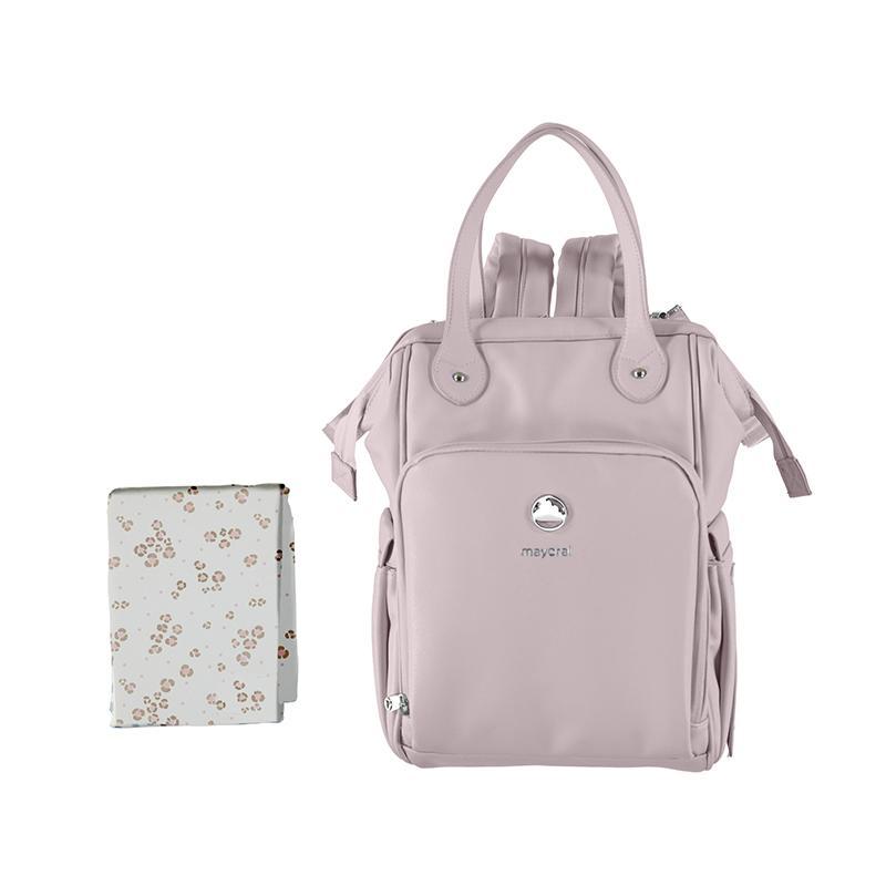 Leatherette Backpack Baby Rose