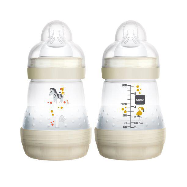 MAM 2-Pack 5 oz. Anti-Colic Bottle Unisex - Luna Baby Modern Store