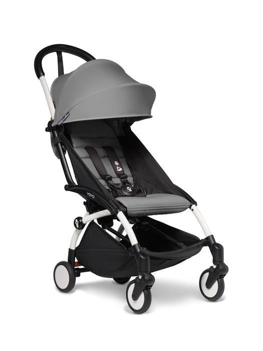 Babyzen YOYO2 6+ Complete Stroller White Frame / Grey