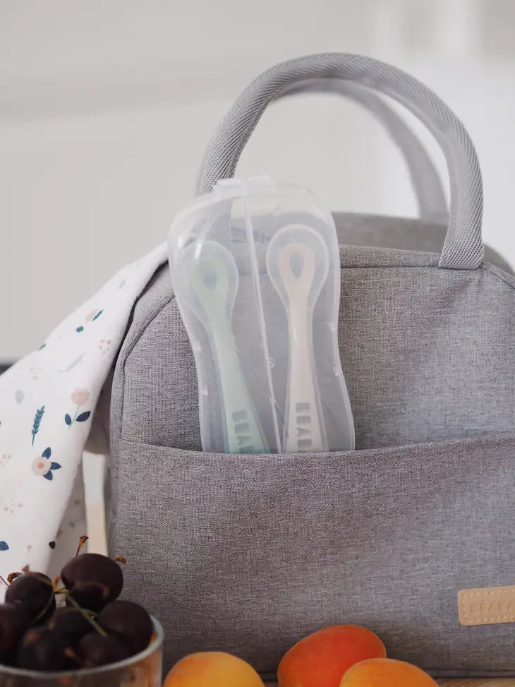 Baby First Foods - Travel Set of 2 - Cloud/Sage