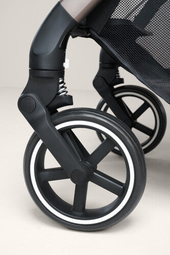 Cybex Balios S Lux 2 Stroller + Cot S Lux 2 Bundle - Silver Frame / Lava  Grey