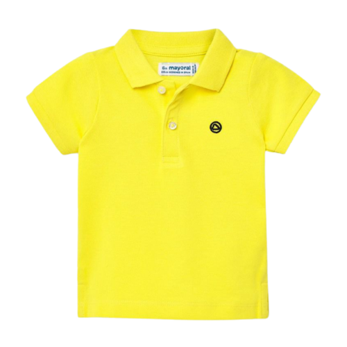 Basic S/S Polo Yellow